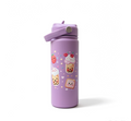 KidoSip Sweet Treats Kids stainless steel water water bottle – Sip Your Way to Dessert Dreams!