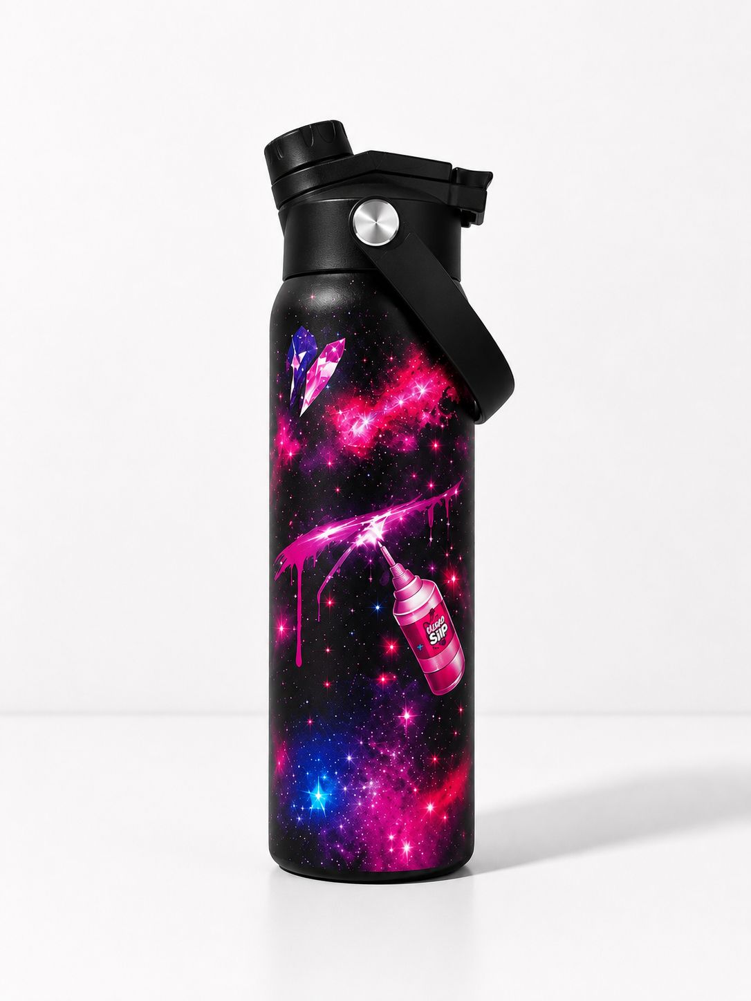 Starlight Pink | Pulse Series | KidoSip Insulated Water Bottle – Premium Stainless Steel