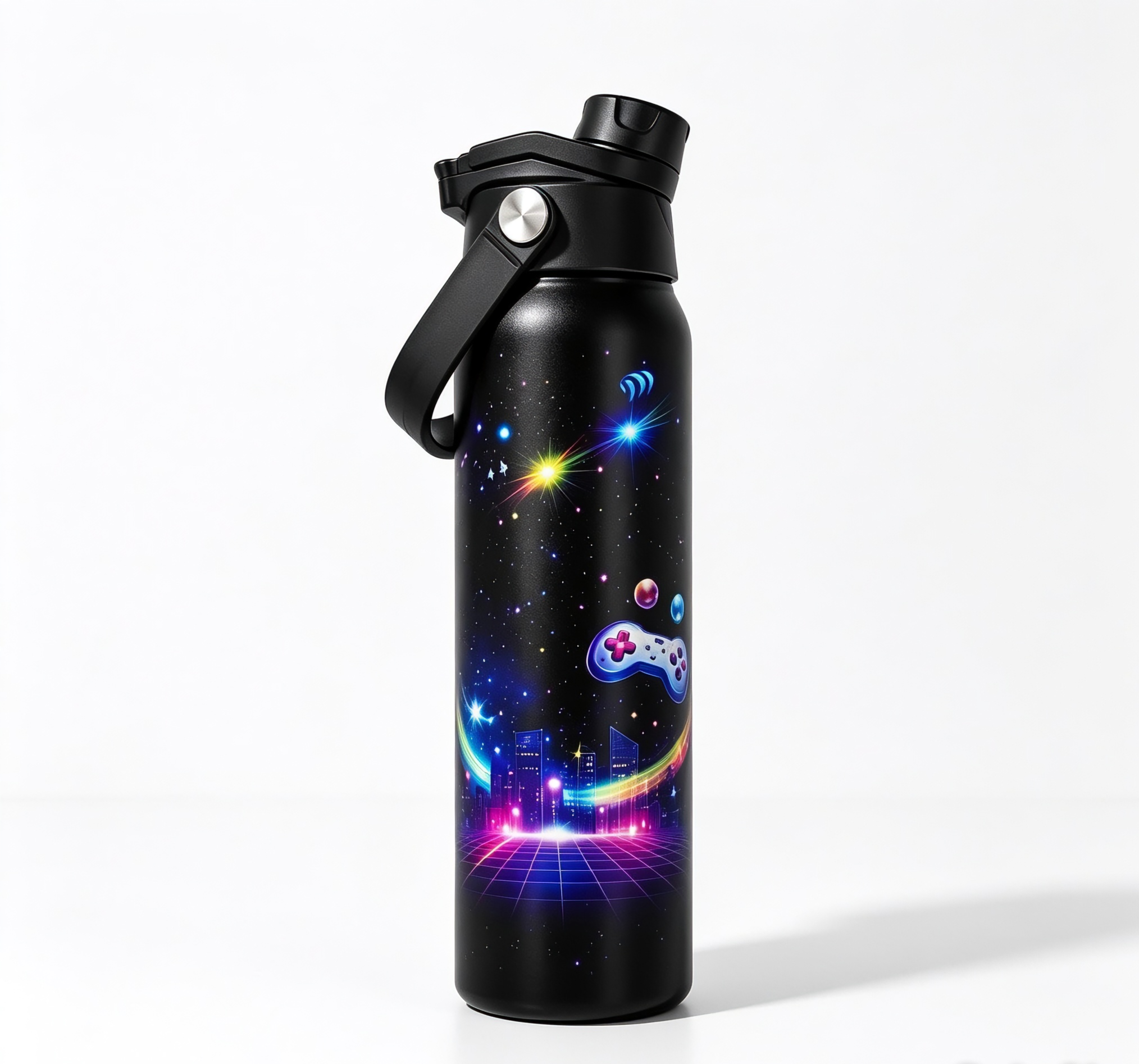 Gamer Pulse, Pulse Series, KidoSip Kids Stainless Steel Water Bottle Insulated Leak Proof water bottle,24oz